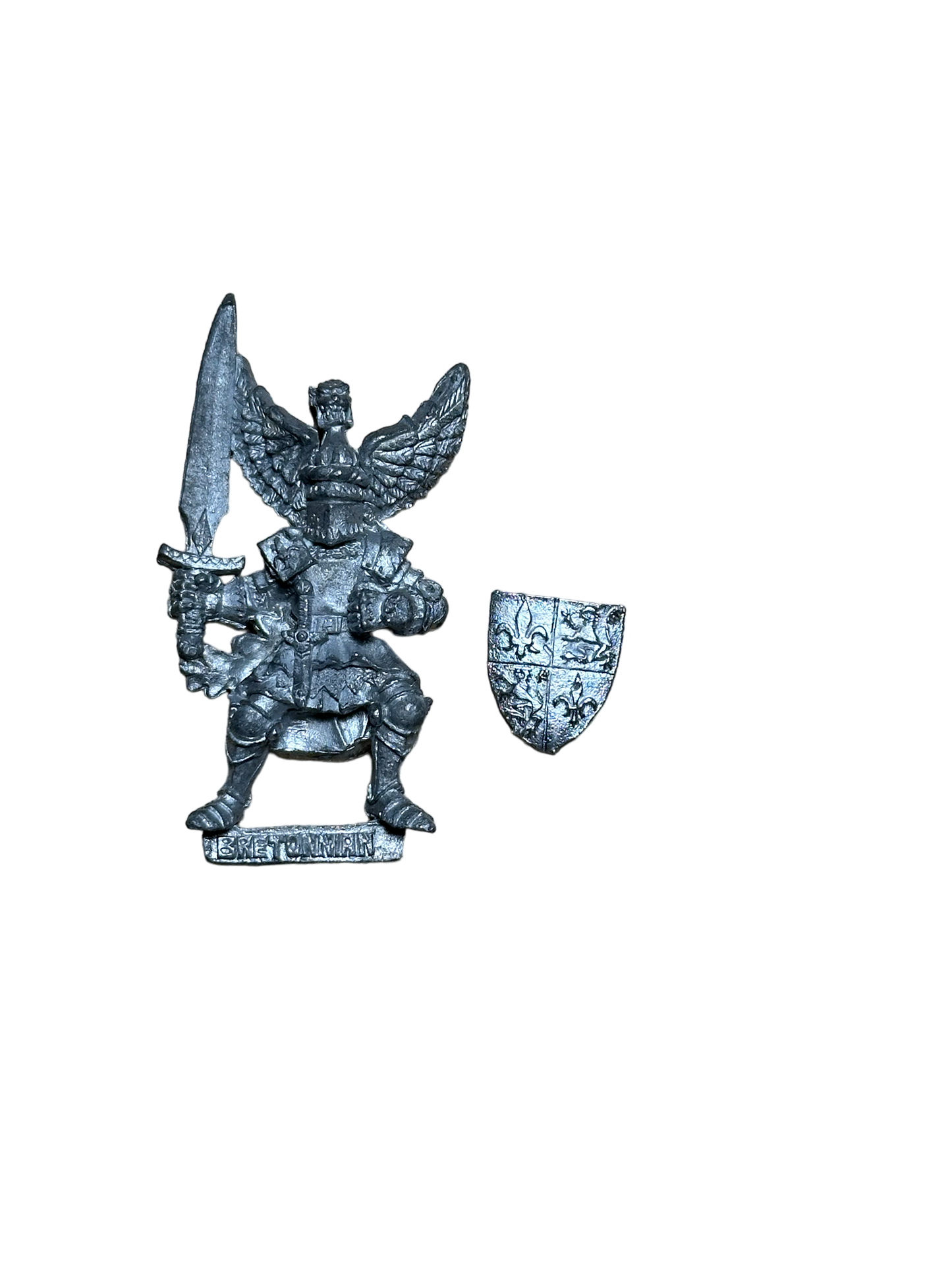 Bretonnian Questing Knight on Foot - Warhammer 4th - Bretonnia