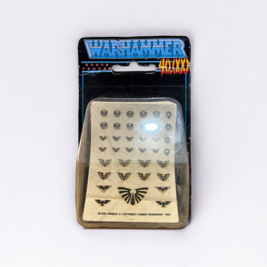 ROGUE TRADER WARHAMMER 40K DECALS BANNER BLISTER