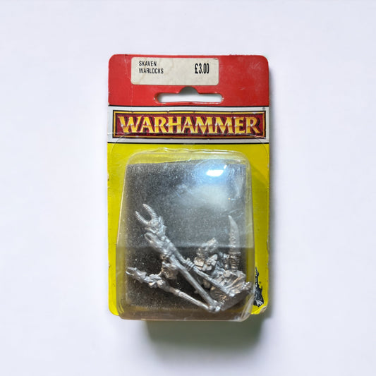 SKAVEN WARLOCKS BLISTER WARHAMMER 4TH EDITION